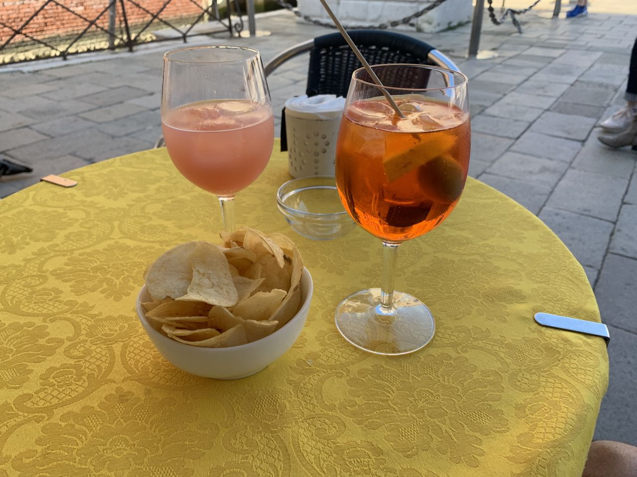 Aperol Spritz al fresco